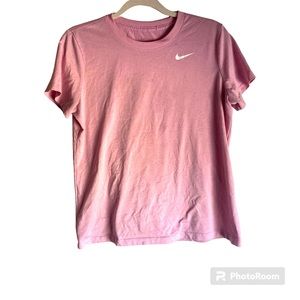 Pink Nike dry fit T-shirt